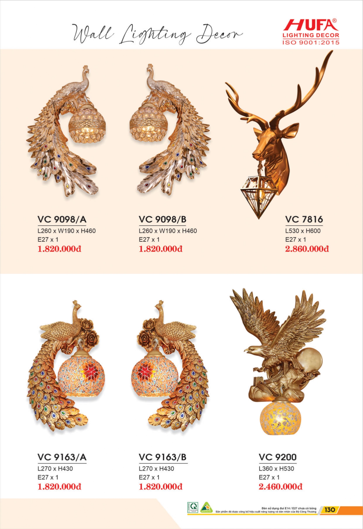 Bảng giá đèn LED HUFA 2026